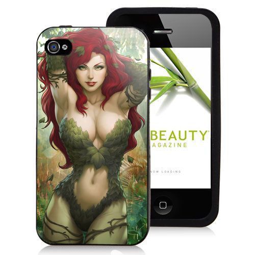 Poison Ivy Batman Comics Sexy Villain Logo iPhone 5c 5s 5 4 4s 6 6plus Case