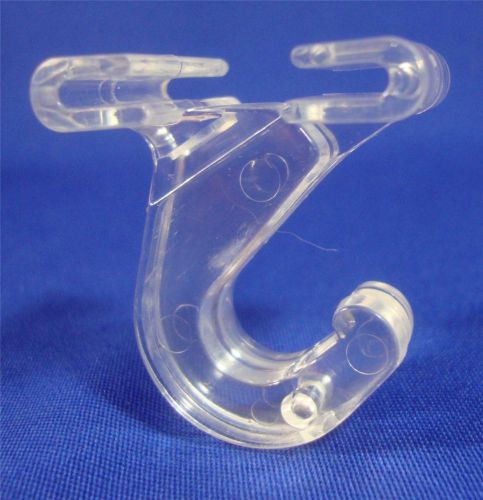 24 Clear Hinged Ceiling Tile Grid Track Hook Clip Retail Store Supply