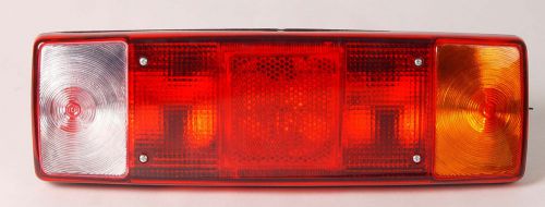 2 x renault daf scania truck trailer combination tail rear lamp light with bulbs for sale