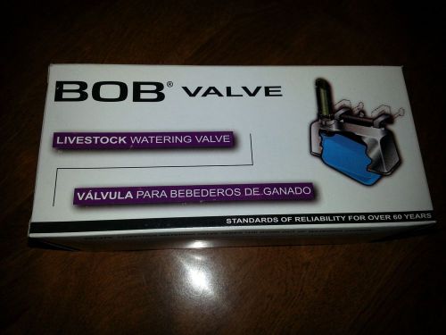 Compact livestock watering valve assembly.  bob valve. u.s.a. r825 stock tank for sale