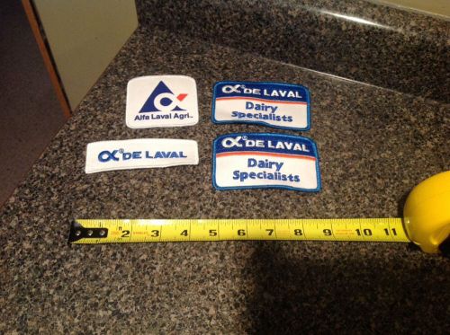DeLaval Milk Dairy Farm Assorted Patch Lot