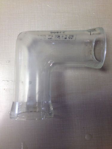 Surge Westfalia 1.5&#034; Glass Milk Pipeline Hard 90° Elbow, Milking Systems