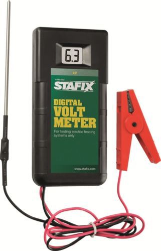 Stafix Digital Voltmeter Fence Tester