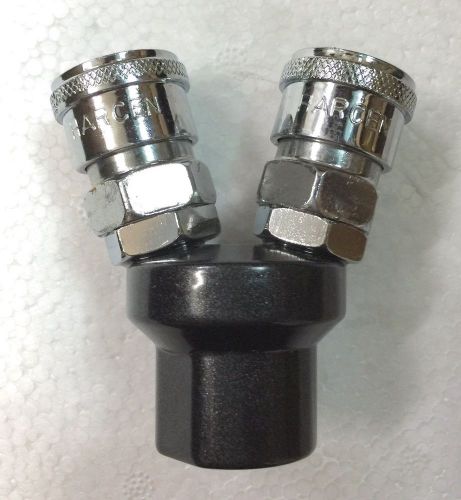 High quality  2 way 1/4&#034;bspt female air hose quick coupler socket connector for sale