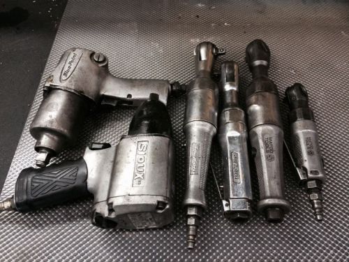 LOT OF 6 Matco Snapon Blue Point Air Tools Parts Or Repair