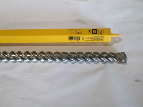 DeWalt DW5726 1-1/8&#034; x 17&#034; x 22&#034; 2-Cutter Spline Shank Rotary Hammer Bit NEW
