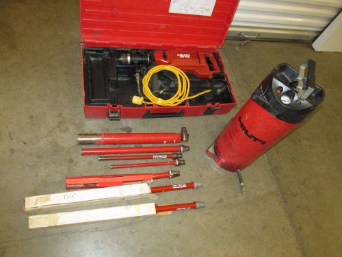 Hilti  dd-100 wet/dry system hand held  diamond coring system huge &amp; nice (344) for sale
