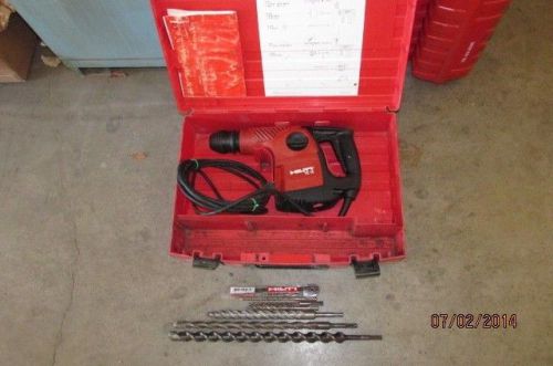 Hilti te-16 sds-plus chuck  115v  hammer drill kit, combo   (250) for sale