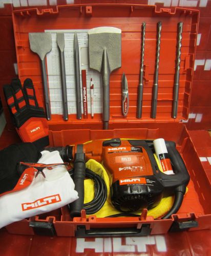 HILTI TE 76 W/ HARD CASE,STRONG,MINT CONDITION,FREE BITS &amp; CHISELS,FAST SHIPPING