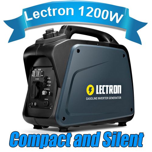 Lectron 1200w portable digital inverter generator ec1200i silent type for sale