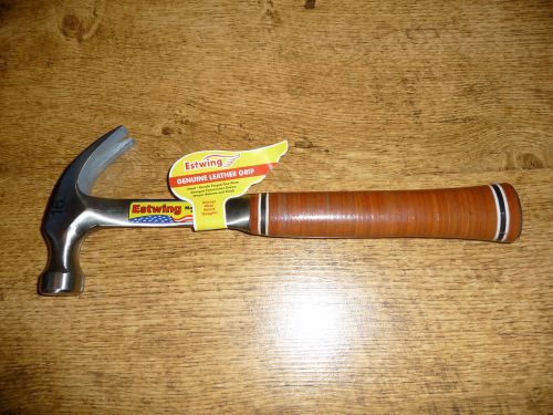 Estwing 16oz hammer genuine leather grip brand new for sale