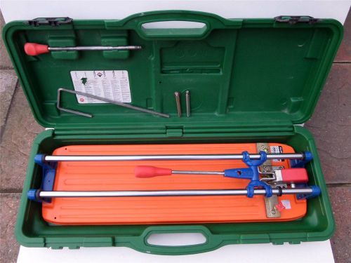 Rubi ts-50 professional manual tile cutter - perfect order - inc 2 cutters etc for sale