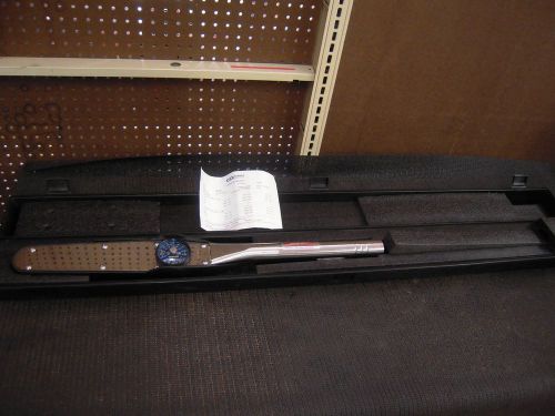 CDI TORQUE WRENCH, DIAL, 3/4&#034; DRIVE, 0&#039; - 350&#039; FT LBS.  New in Case