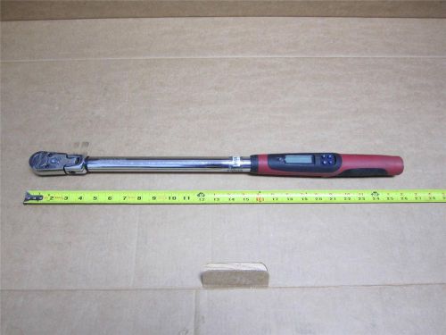 Snap on tech3fr250 25 -250 ft lbs tech wrench 1/2 dr electronic torque wrench for sale