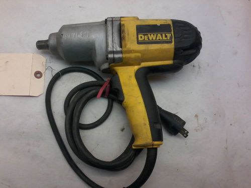 (1) GOOD USED DEWALT DW294 7.5 Amp 3/4-Inch Impact Wrench with Detent Pin Anvil