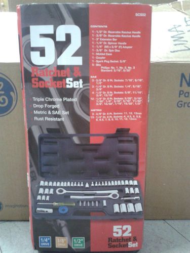 52 ratchet &amp; socketset for sale