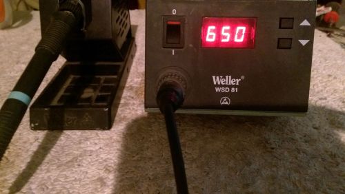 WELLER WSD81 DIGITAL SOLDERING STATION WITH IRON