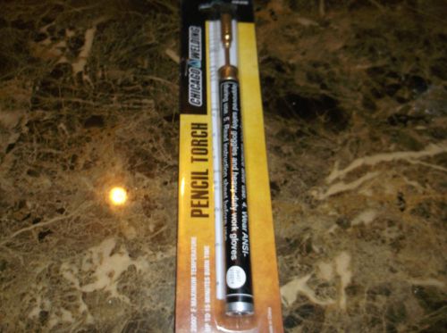 PENCIL TORCH - SURVIVAL FIRE, SOLDERING, BRAZING, HEATING PIPES - 15 MIN BURN