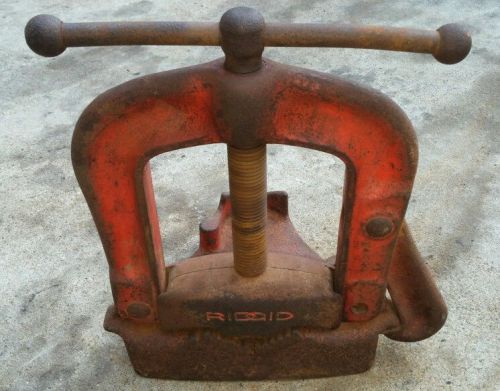Ridgid 5 inch pipe holder truck mount clamp/bender for sale