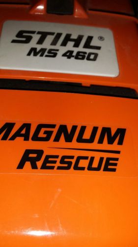 Stihl ms 460 r magnum rescue saw for sale