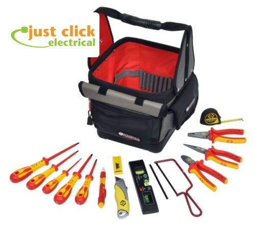 CK Tools T5952 Electrician&#039;s Tool Tote Kit - CK BRANDED