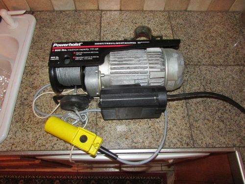 PowerHoist 800lbs Electric Power Hoist Model H800