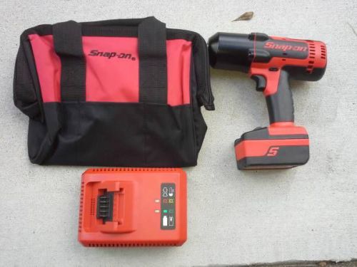Brand New 2014 Model Snap On 1/2 Drive Cordless Impact Wrench Set  CT8850