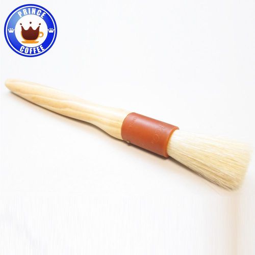 Coffee grinder cleaning brush bean grain pastry basting brush 238mm boar bristle for sale