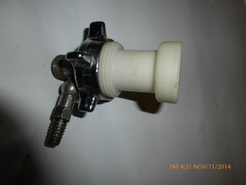 Hoff-Stevens flusher, for cleaning beer couplers and lines