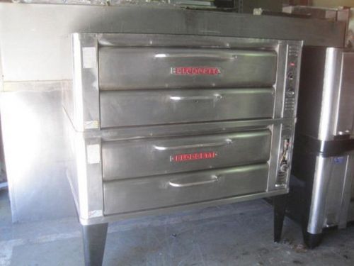 962&#039;s Blodgett Double Stack Steel Decks Gas Pizza Ovens