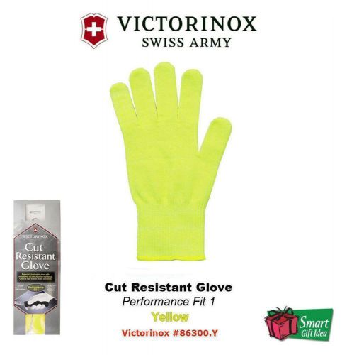 Victorinox SwissArmy Safety Cut Resistant Glove Performance FIT1 Yellow #86300.Y