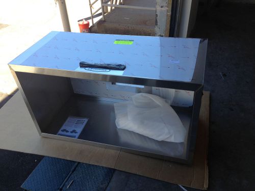 Exhaust hood stainless steel 54&#034; x 30&#034; x 24&#034; brand new crated- (2) available!!! for sale
