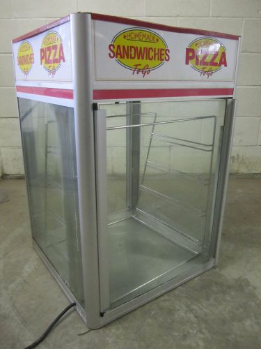 Hatco FSDT-2X Flav-R-Savor Pizza Sandwich Hot Food Holding Cabinet Merchandiser