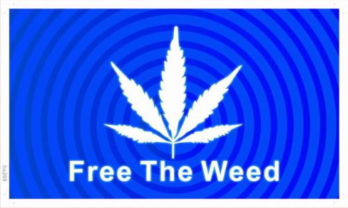 Ba269 free the weed hemp marijuana banner shop sign for sale