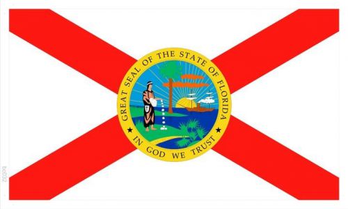 Bc032 flag of florida  (wall banner only) for sale