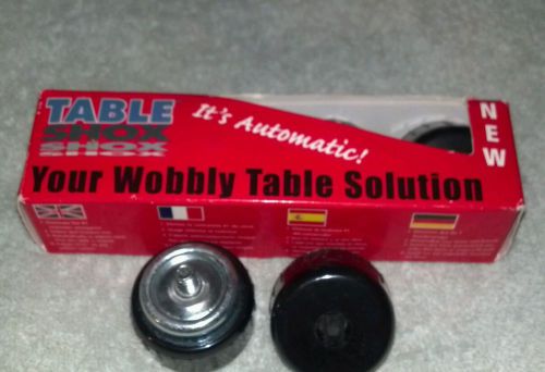 glide table shox 8 pack, hydraulic self adjusting table glides