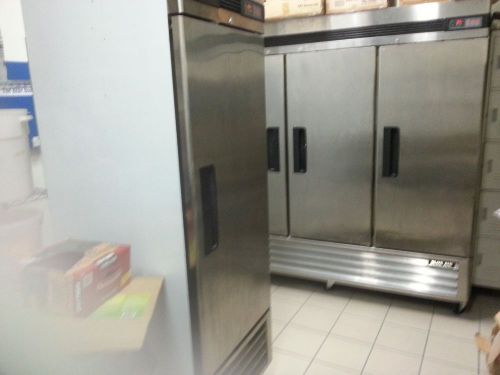 3-door commercial refrigerator.Blue Air