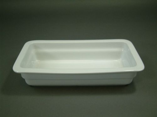 New White Bauscher Weiden Porcelain Serving Dish GN 1/3
