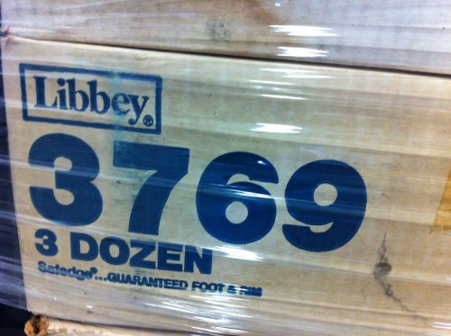 Libbey 3769 Embassy 61/2 oz. wine glasses. case of  36  3 Dozen  Lot