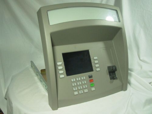 ATM front panel including Card Reader, Contol buttons, and Display. NCR