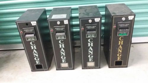 AMERICAN CHANGER MACHINE $1 DOLLAR BILL CHANGER TUBE LOAD QUARTERS OR MIX