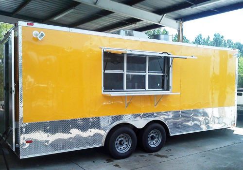 8.5x20 concession trailer/ food equipment installed for sale