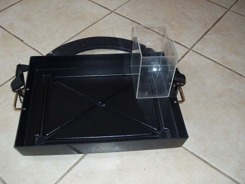 Concession Tray  Cigarette gr- Events Durable plastic tray canstand extreme wear