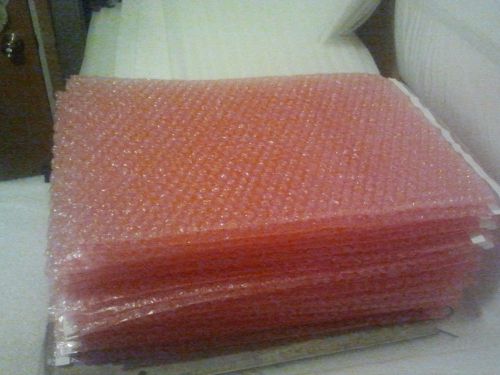 100-10&#034;x15.5&#034; Anti-Static Pink Bubble Wrap Bags - Self Sealing DISCOUNTED