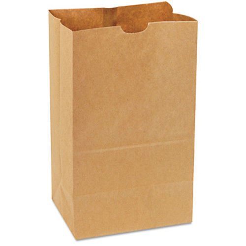 General 20# squat paper bag, heavy-duty, brown kraft, 8-1/4x5-15/16x14-3/8, for sale