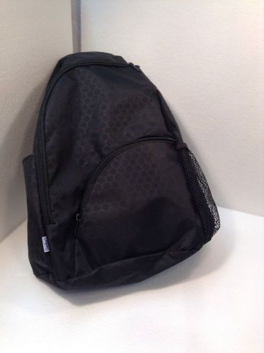 SIMILAC BACKPACK Half-Zipping Single Strap Small 16&#034; Black (BEST OFFER)