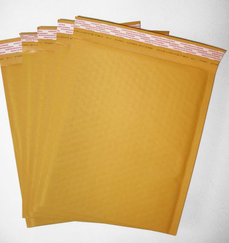 (10) #2 kraft bubble mailer / padded envelope size 8.5 X 11 inches PAC Worldwide