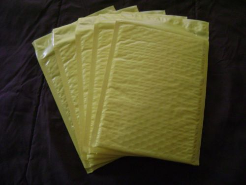 50 Yellow 6 x 9 Bubble Mailer Self Seal Envelop Padded Mailer