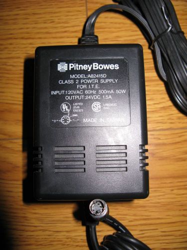 Pitney Bowes - Class 2 Power Supply - Model # A82415D - Output 24VDC 1.5A