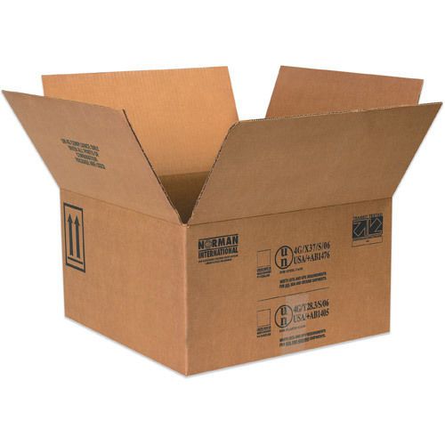 Box Partners Hazardous Materials Bulk Shipping Boxes, Holds 4 One Gallon Paint